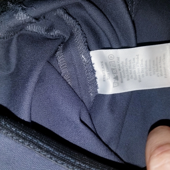 Everlane | The Side-Zip Stretch Cotton Pants, size 8‎ Gray - Picture 10 of 11